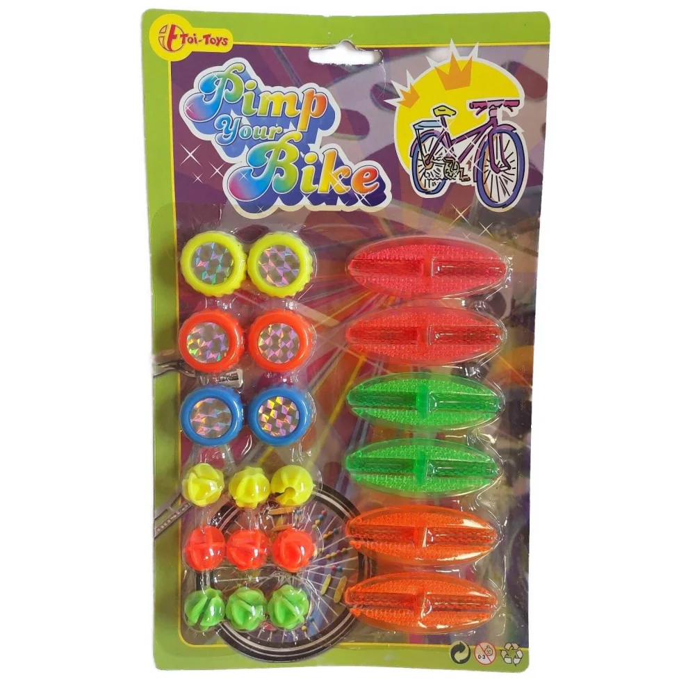 Odrazové sklíčka na bicykel