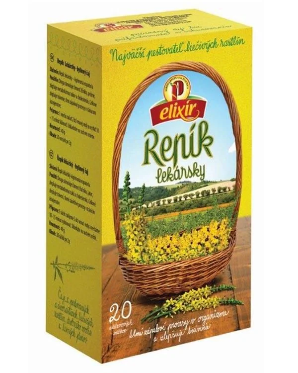 Agrokarpaty Repík lekársky 20x2g 20×2 g, porciovaný čaj
