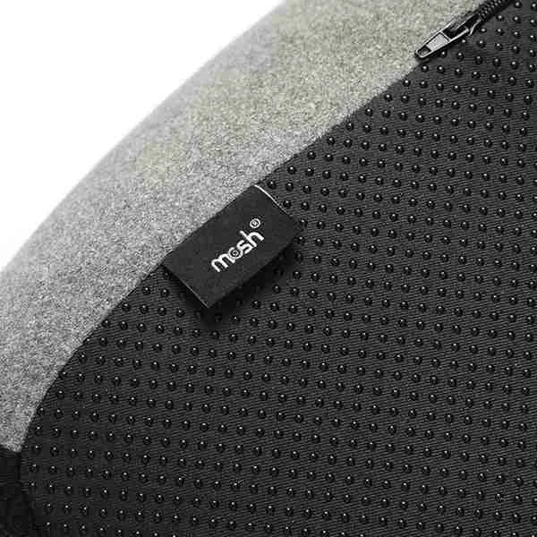 MOSH ERGO2 B2C ortopedický vankúš čierna/sivá 1×1 ks, ortopedický vankúš