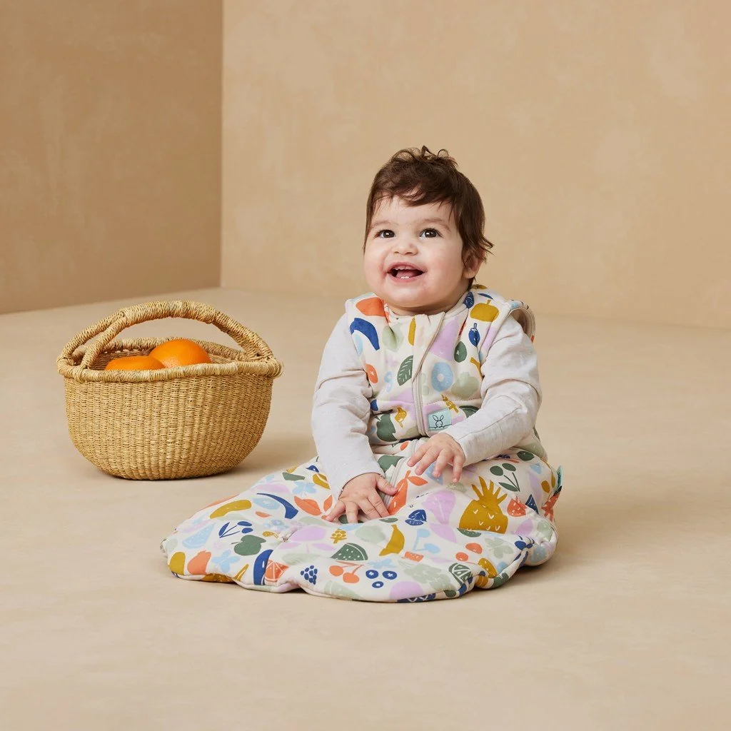 Vak na spanie organická bavlna Jersey Fruit Salad 3-12 m, 6-10 kg, 2,5 tog
