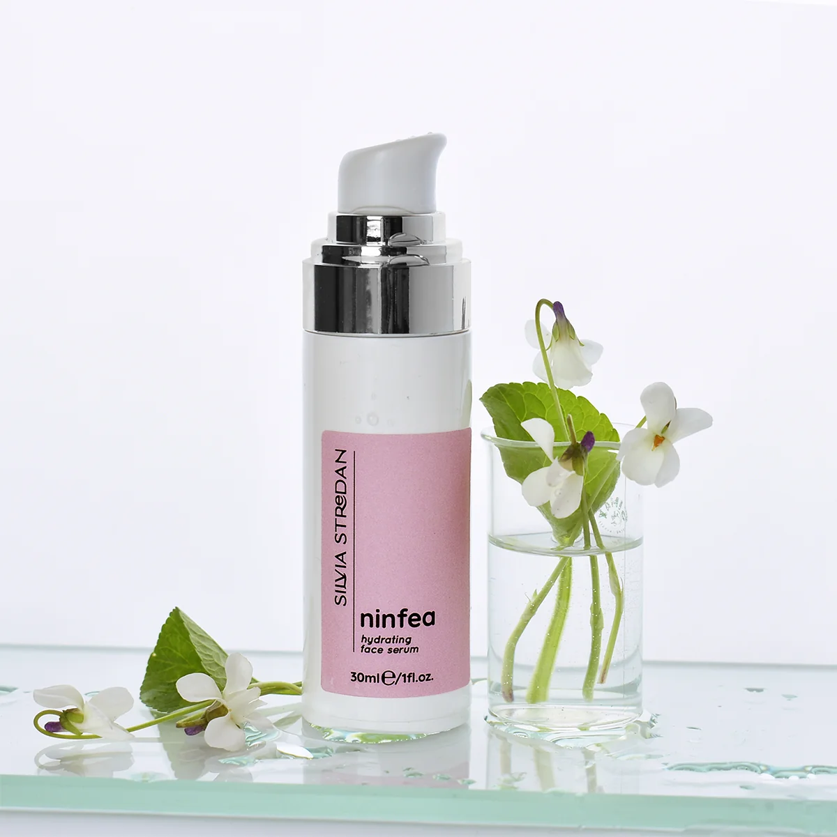 NINFEA, hydratujúce gélové sérum, 30ml - exkluzívna beauty-fermentovaná kozmetika, slovenský výrobok