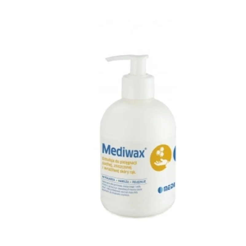 MEDILAB Mediwax emulzia na ruky a telo s včelím voskom 500 ml s pumpou