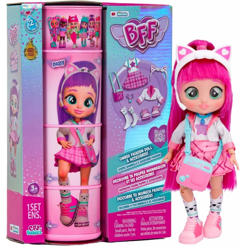 IMC Toys Cry Babies BFF Daisy séria 2 bábika