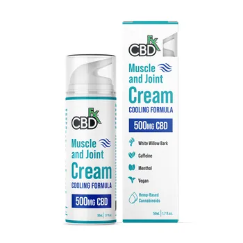CBDfx Cream - Muscle and Joint Cooling Formula 1×50 ml, krém