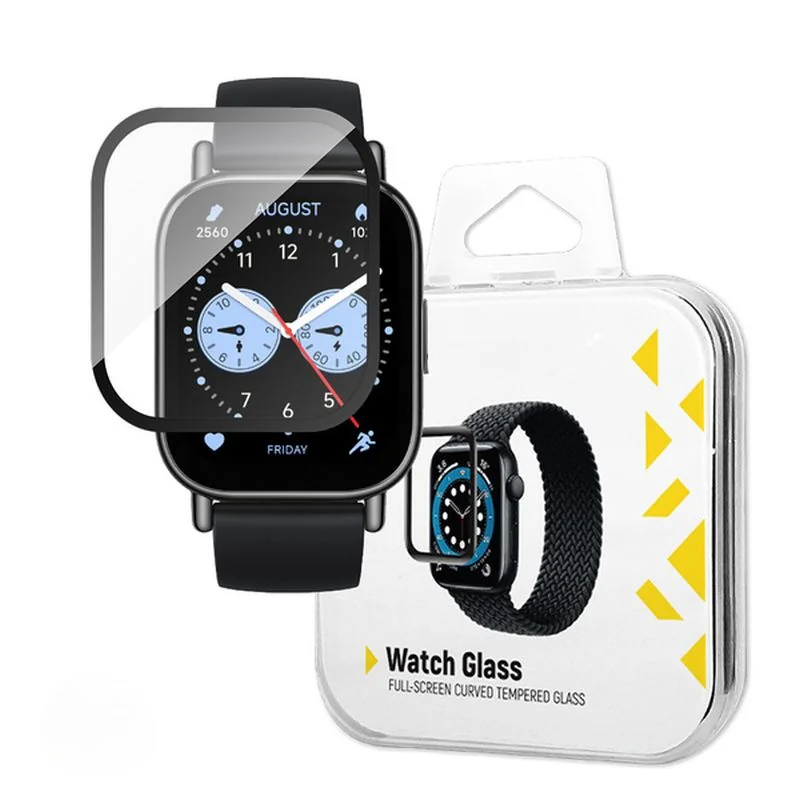 MG Watch Full Glue 2x ochranné sklo na Xiaomi Redmi Watch 5 Lite, čierne ne
