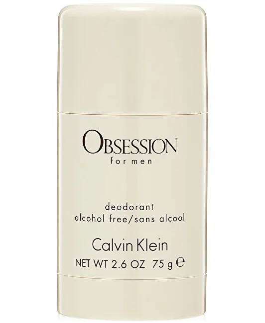 Calvin Klein Obsession Men Tuhy Deo 75ml 1×75 ml, tuhý dezodorant
