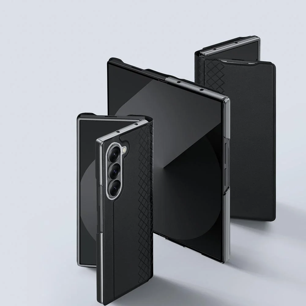 Puzdro na Samsung Galaxy Z Fold 7, čierna 1 ks, Dux Ducis Brill