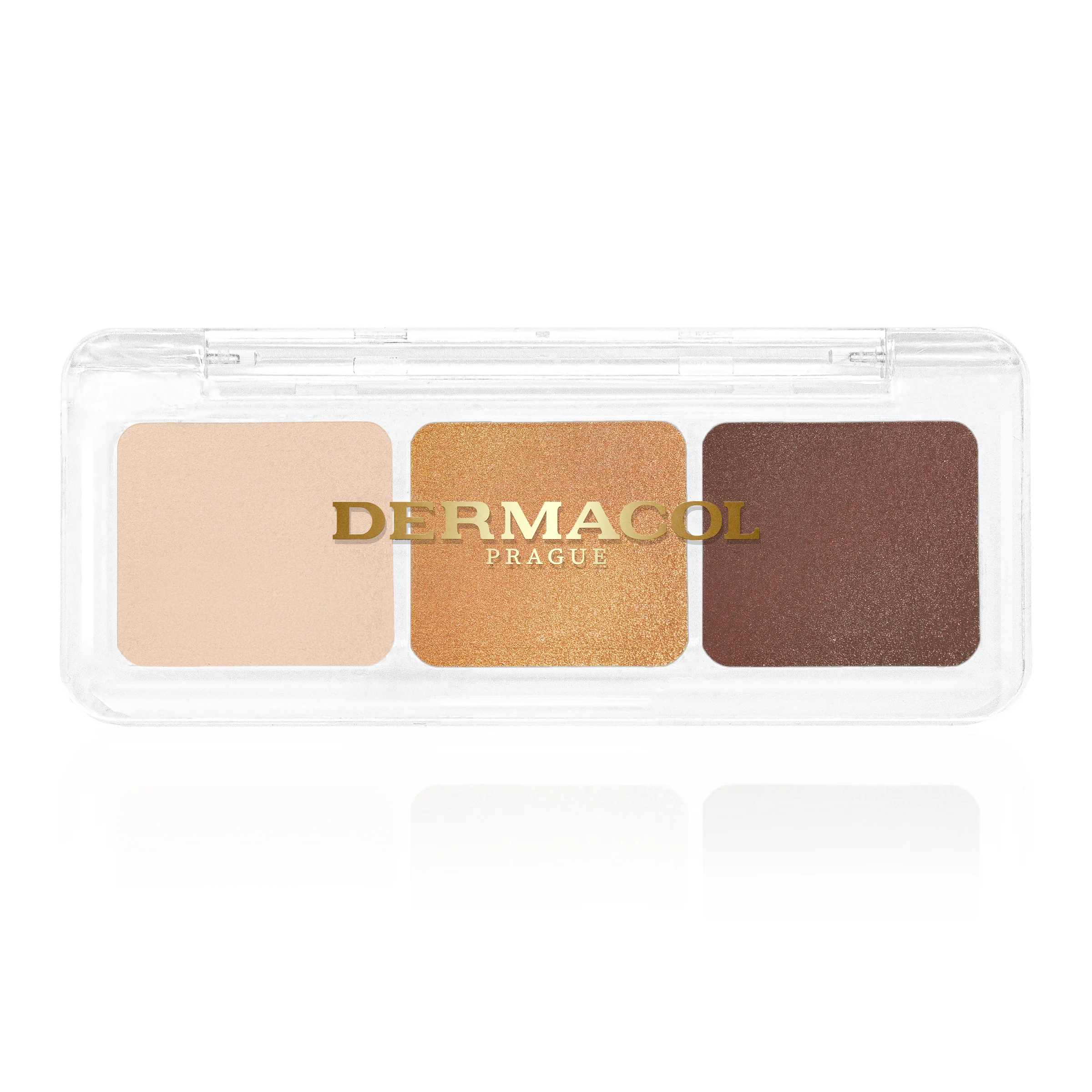 Dermacol Paletka očných tieňov č. 3 GOLDEN SANDS 4,2 g