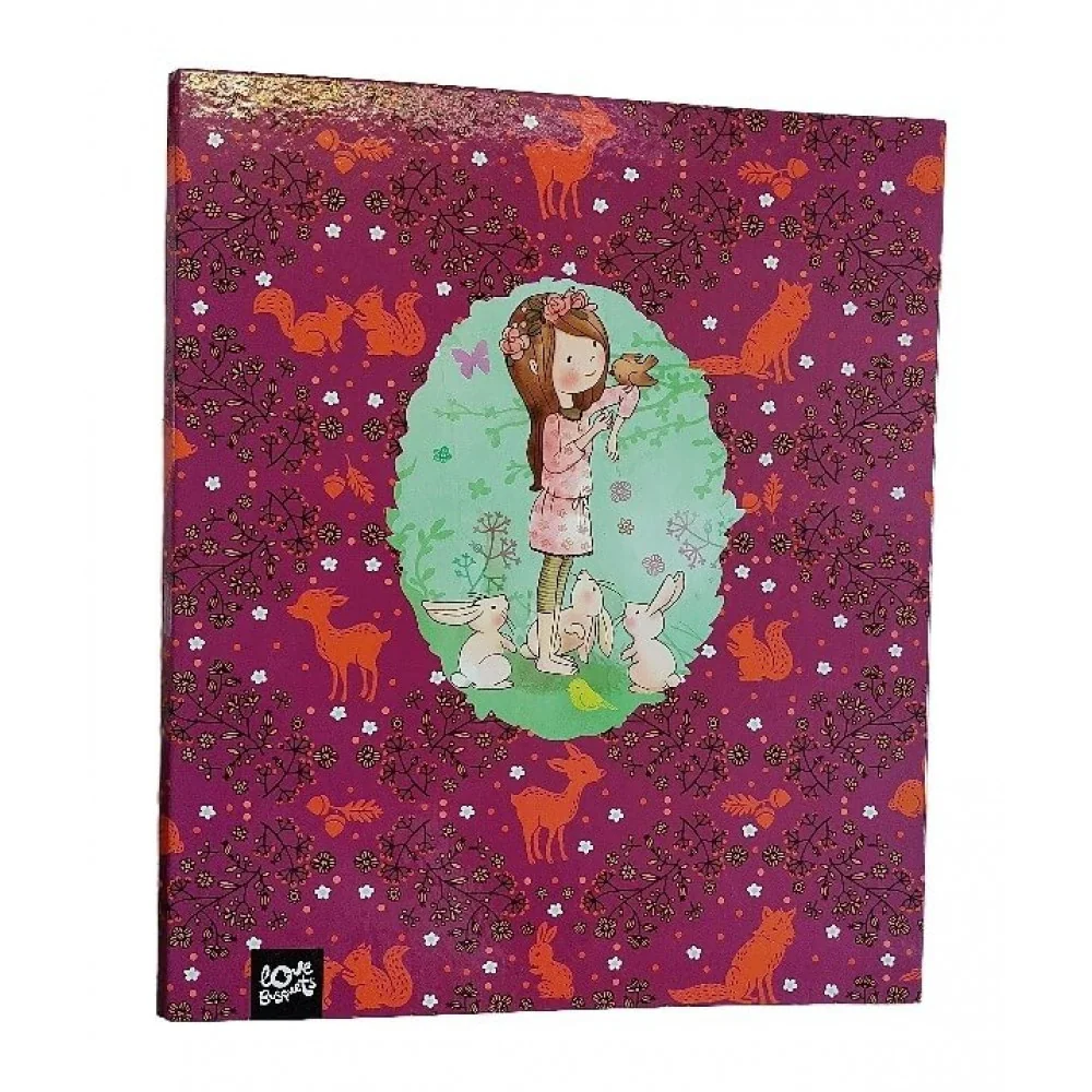 Busquets Karisblok 4-krúžkový-5 cm Love-Busquets