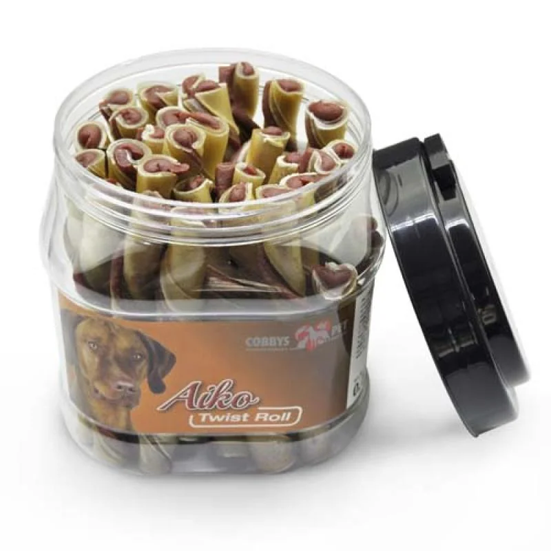 COBBYS PET AIKO Twist Roll 12cm 1ks