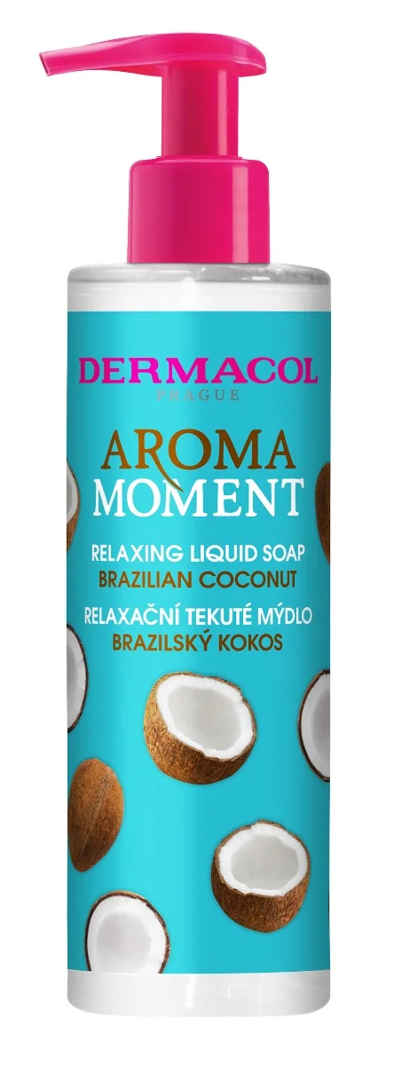Aroma Moment tekuté mydlo Brazilský kokos 1×250 ml, vôňa kokosu