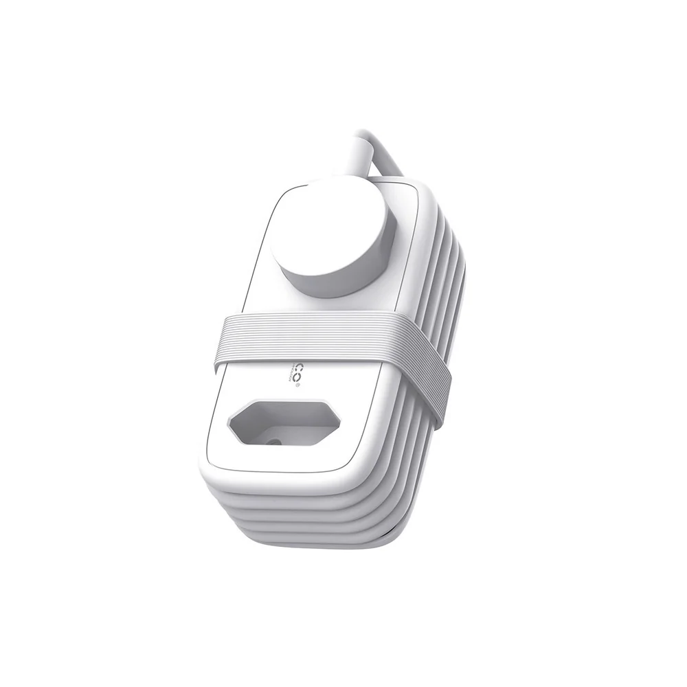 Orico APP predlžovacka 5in1 2x USB-A / 1x USB-C / 2x AC 15.5W, biela