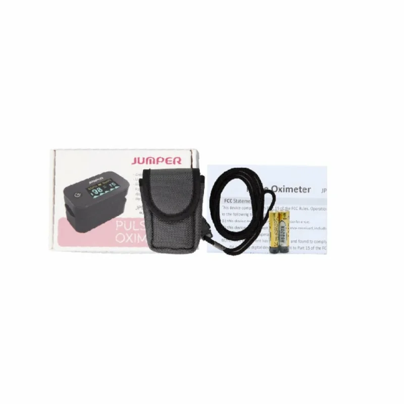 Babys Jumper JPD-500G pulzný oxymeter, čierny