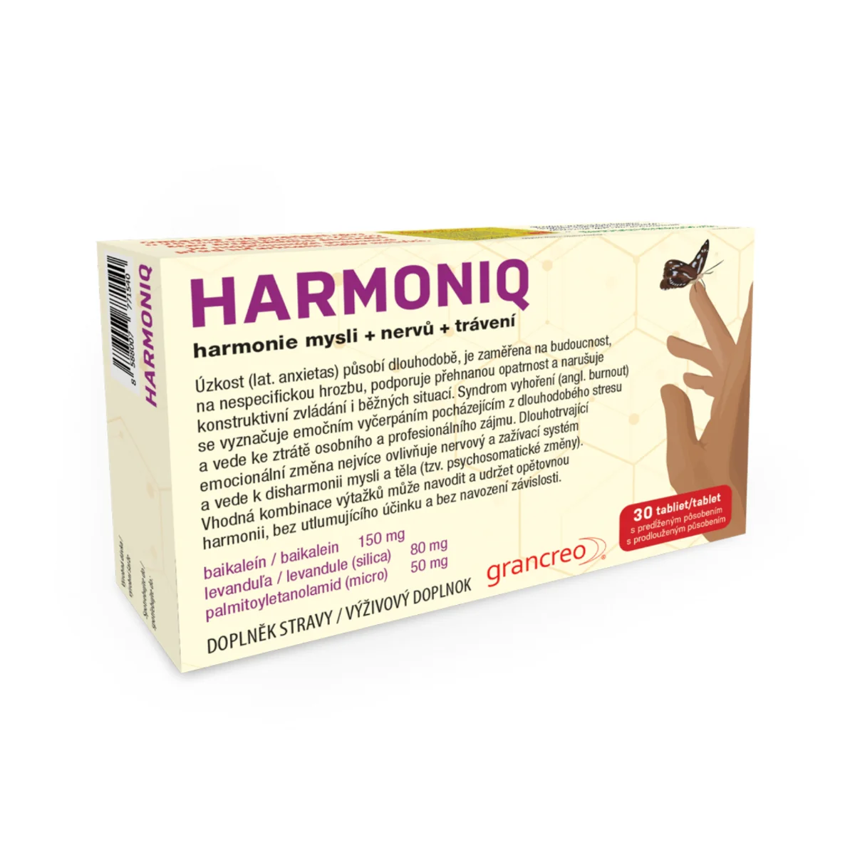 HARMONIQ 1×30 ks, výživový doplnok