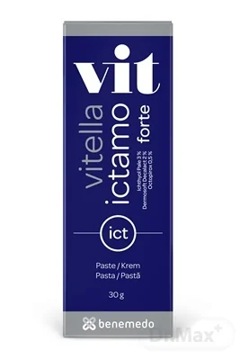 Vitella Ictamo Forte 1×30 g, pasta s bielym ichthyolom