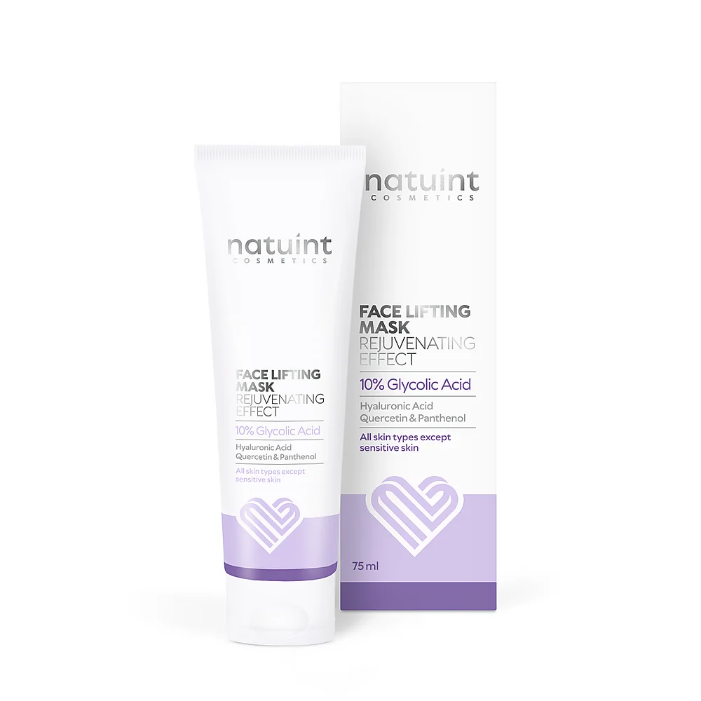 Natuint cosmetics - Omladzujúca maska s liftingovým efektom Face Lifting Mask / Rejuvenating effect