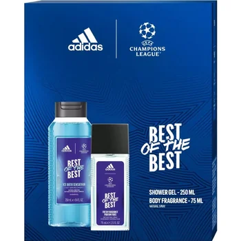 Adidas kazeta MEN Champions Best Of(dns+sg) 1×1 ks, darčeková kazeta
