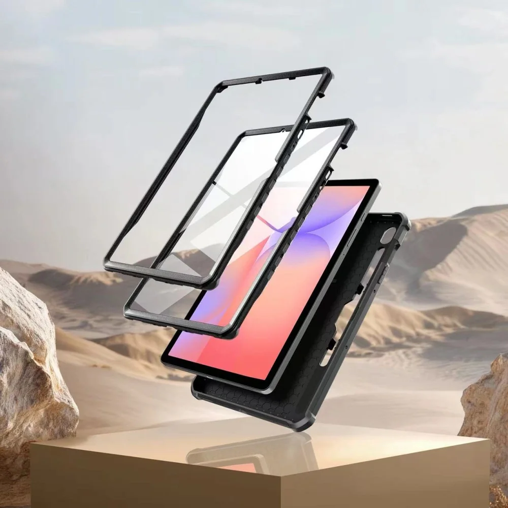 Tech-Protect Kevlar kryt na Samsung Galaxy Tab S9 11'' / S10 FE / S10 Lite 10.9'', čierne Lite 10.9'', čierne