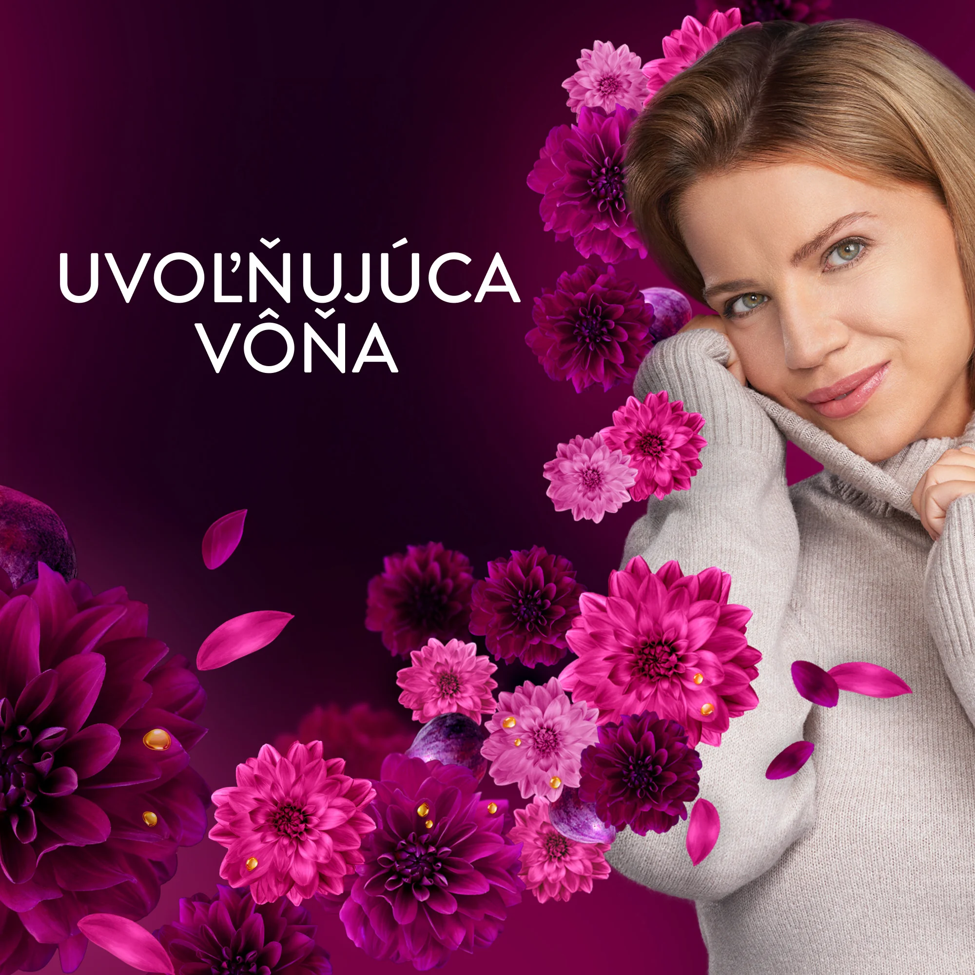 Lenor Lotus Water & Diamond Figs aviváž, 59 praní 1239 ml