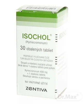 ISOCHOL 1×30 tbl, choleretiká