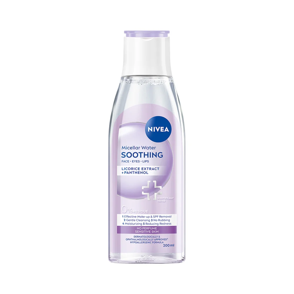 Nivea Upokojujúca micelárna voda pre citlivú pleť 200 ml