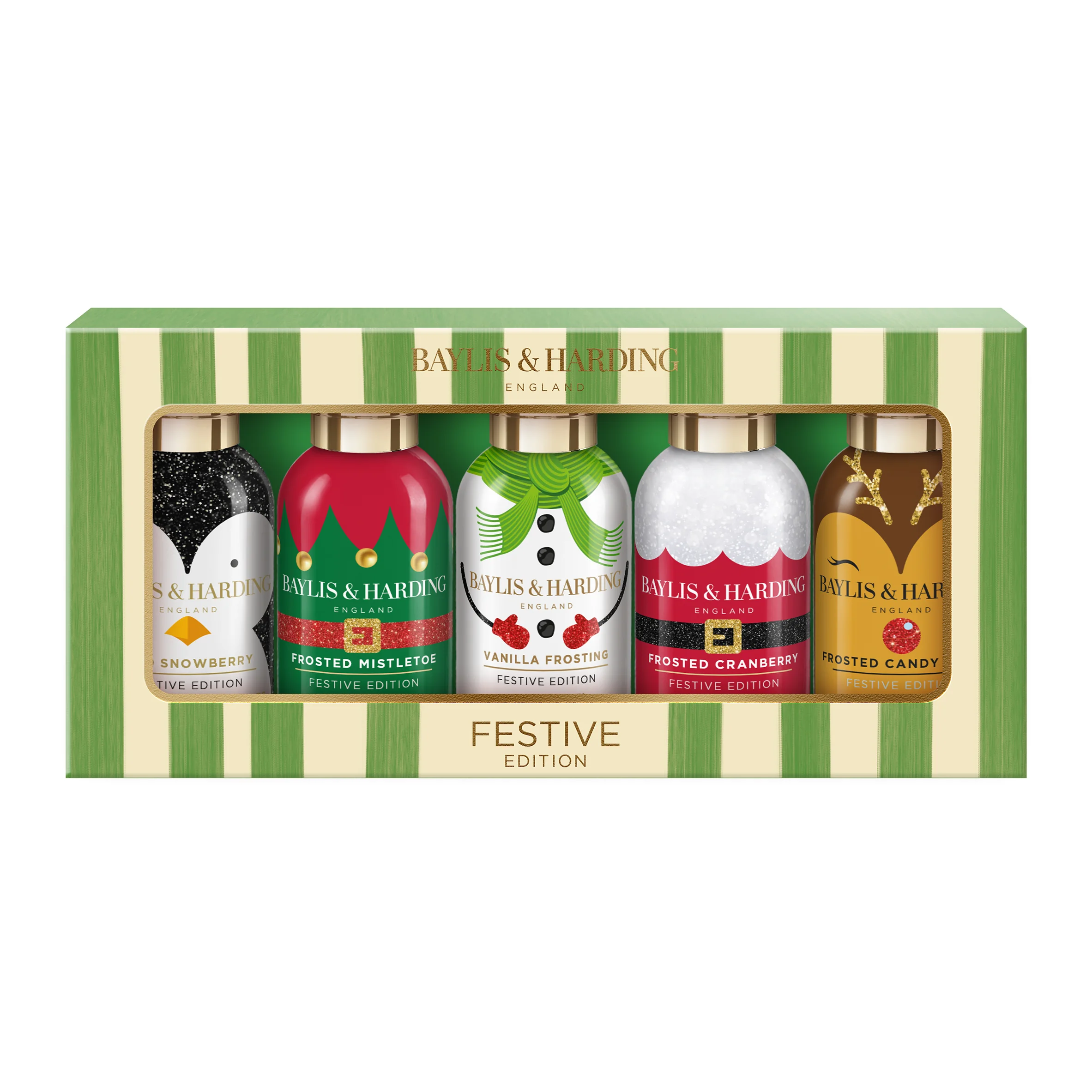 Baylis & Harding Mini darčeková sada Festive Friends 5 ks