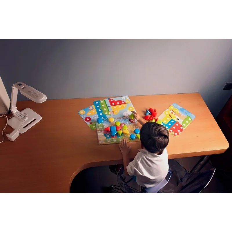 Miniland  Superpegs Puzzle - 32 častí, 2r-5r
