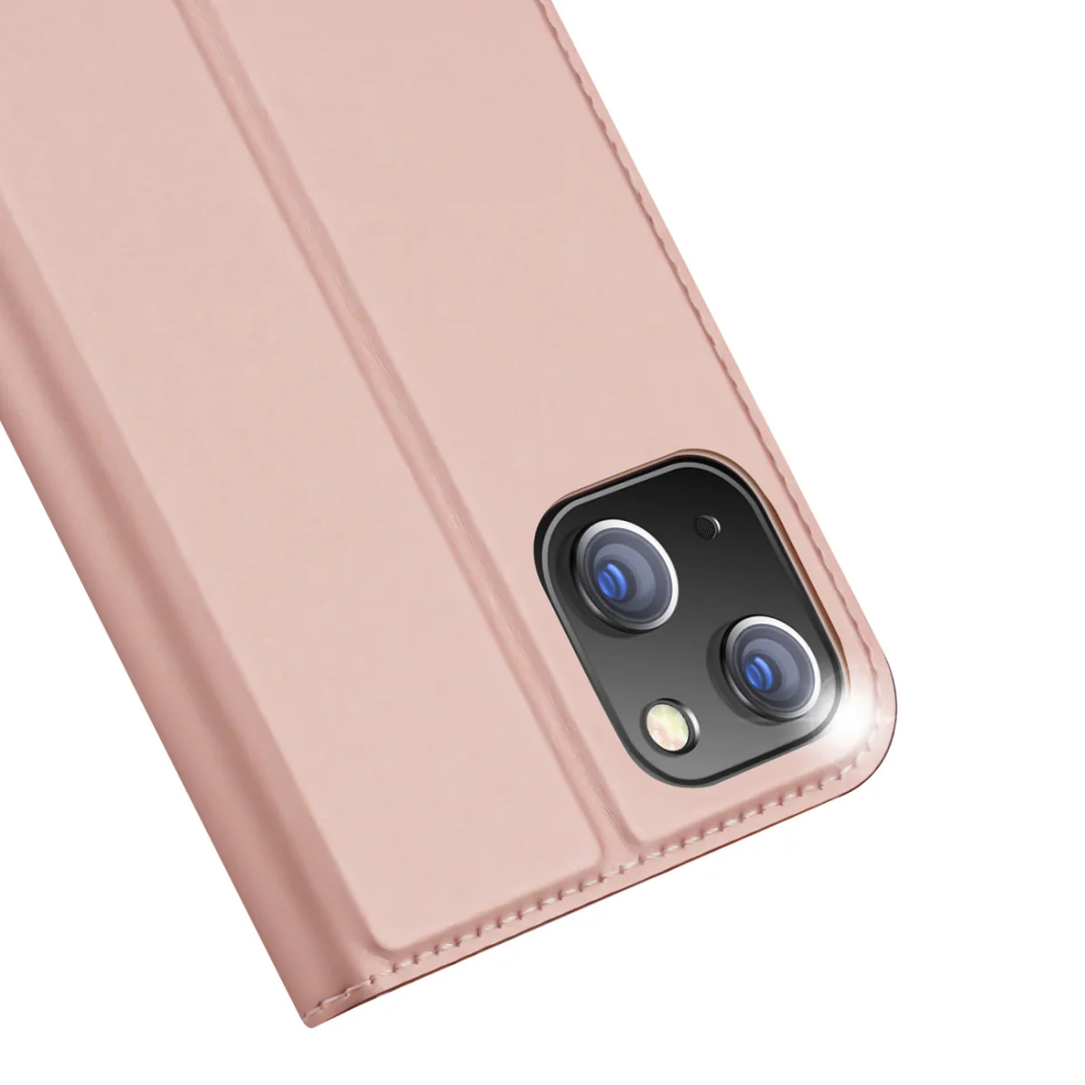 Dux Ducis Skin Pro knižkové puzdro na iPhone 15, ružové