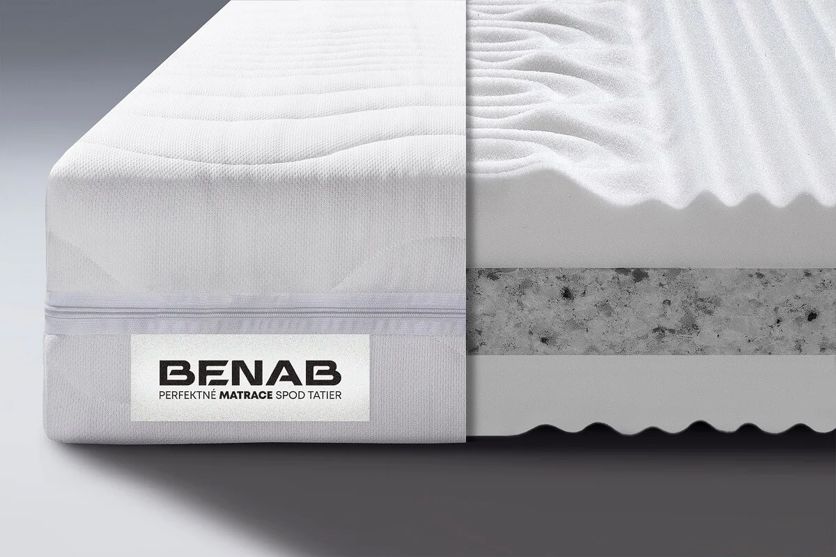 BENAB DREAM OPTIMAL 200x180 Penový matrac 1×1 kus, penový matrac, 200x180