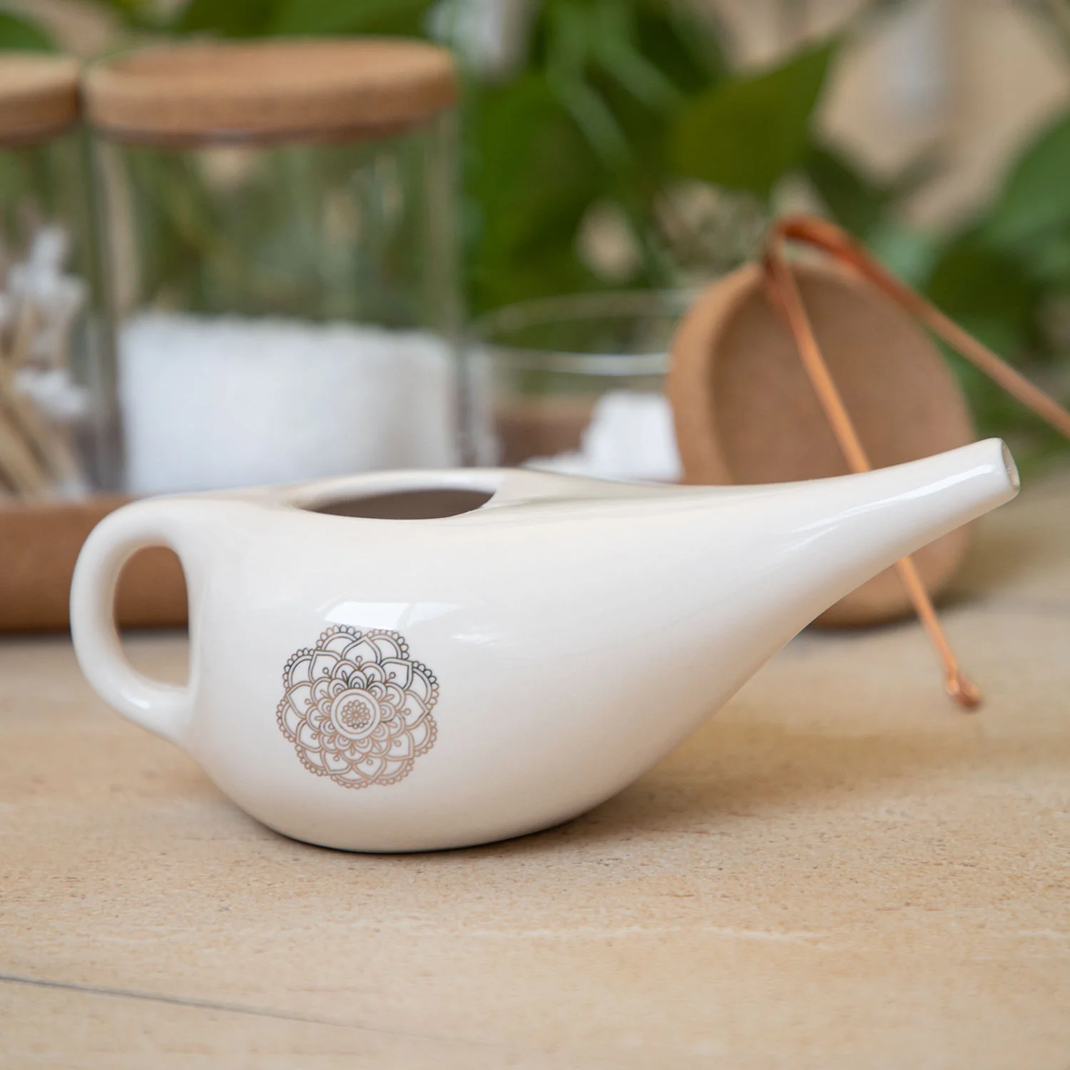 Bodhi Neti Pot Mandala Konvička na výplach nosa 250 ml - nosná sprcha 511AM
