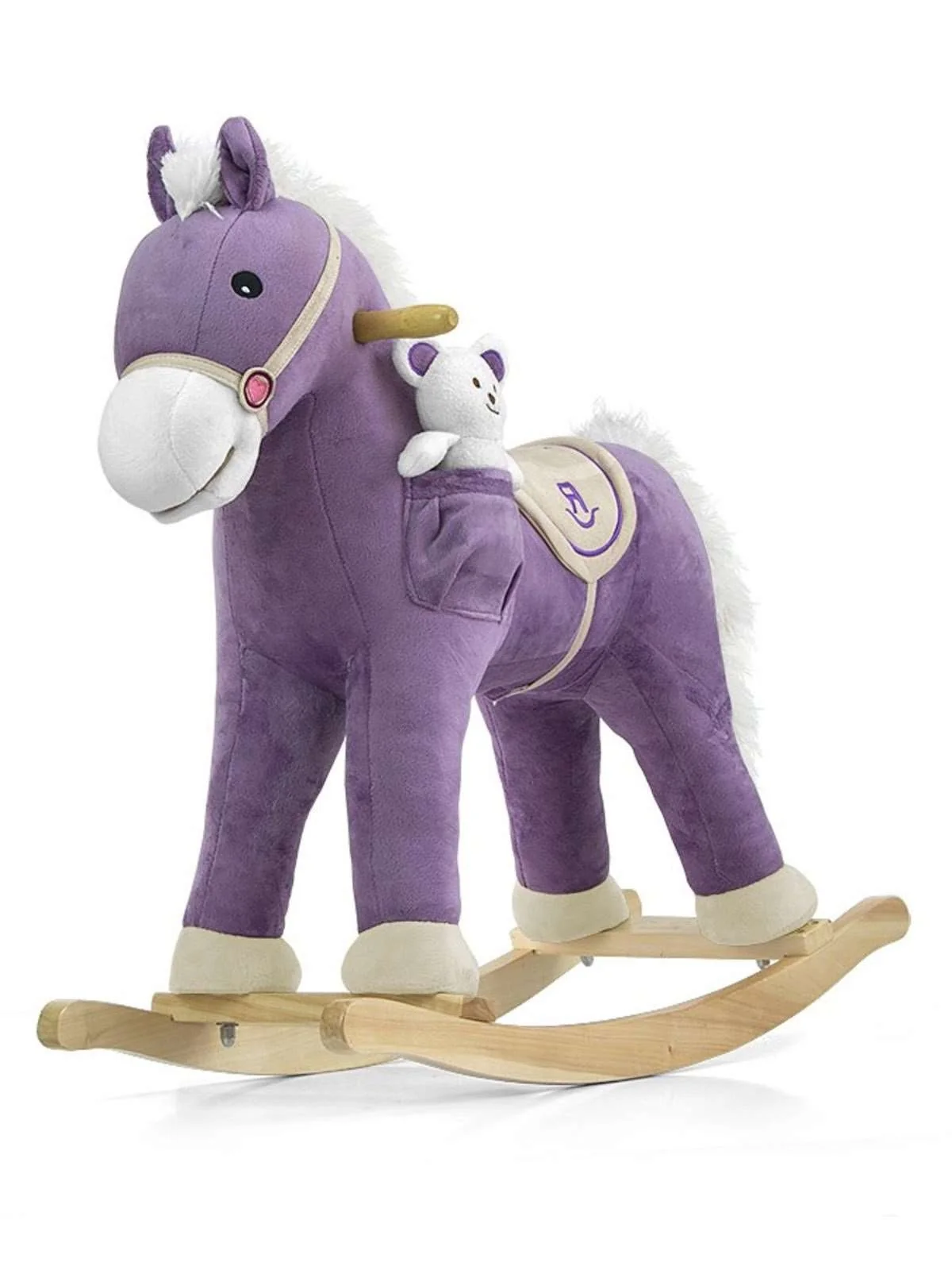 Hojdací koník s melódiou Milly Mally Pony fialový , 20C28541
