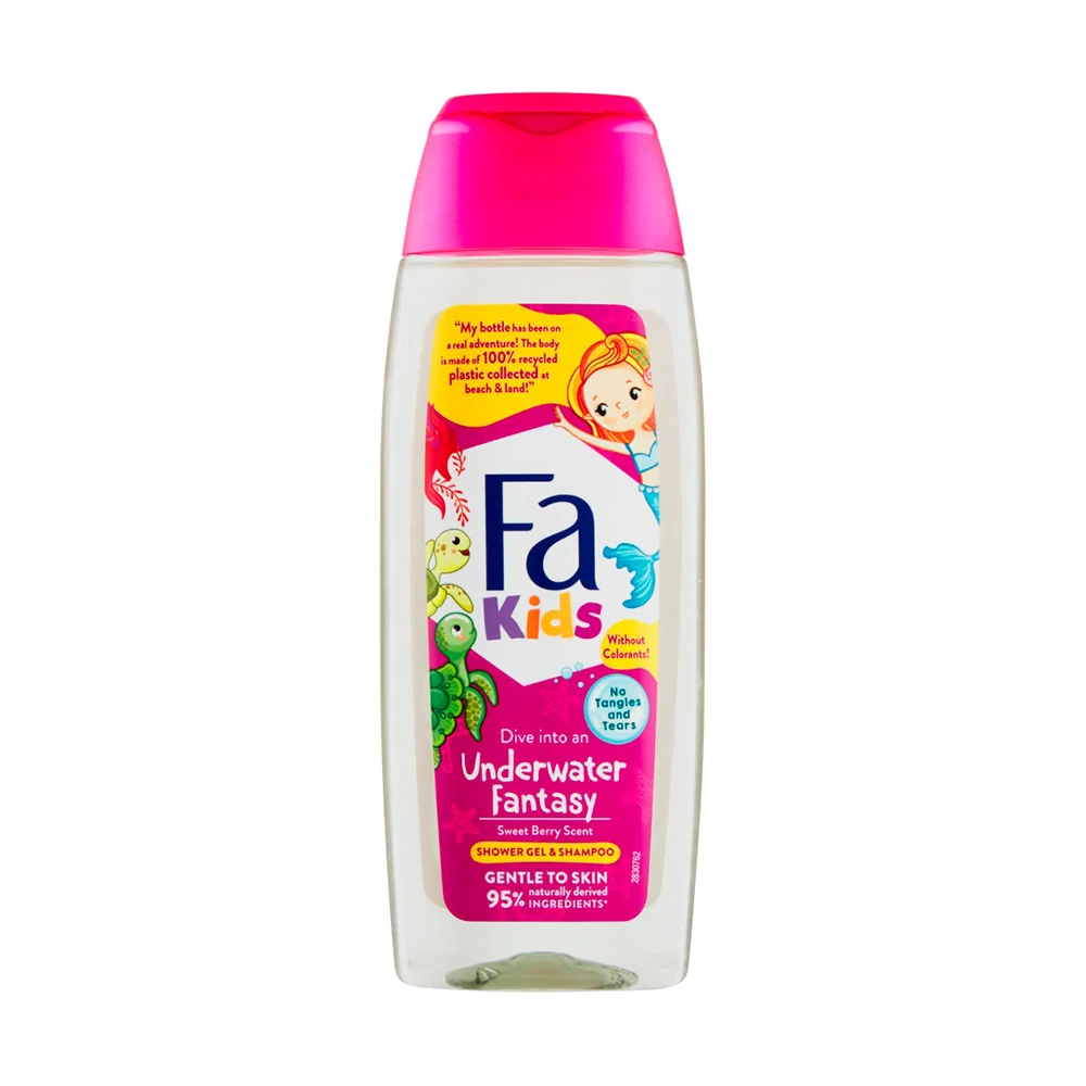 Fa Kids Underwater Fantasy sprchovací gél a šampón 2v1 1×250 ml, sprchový gél
