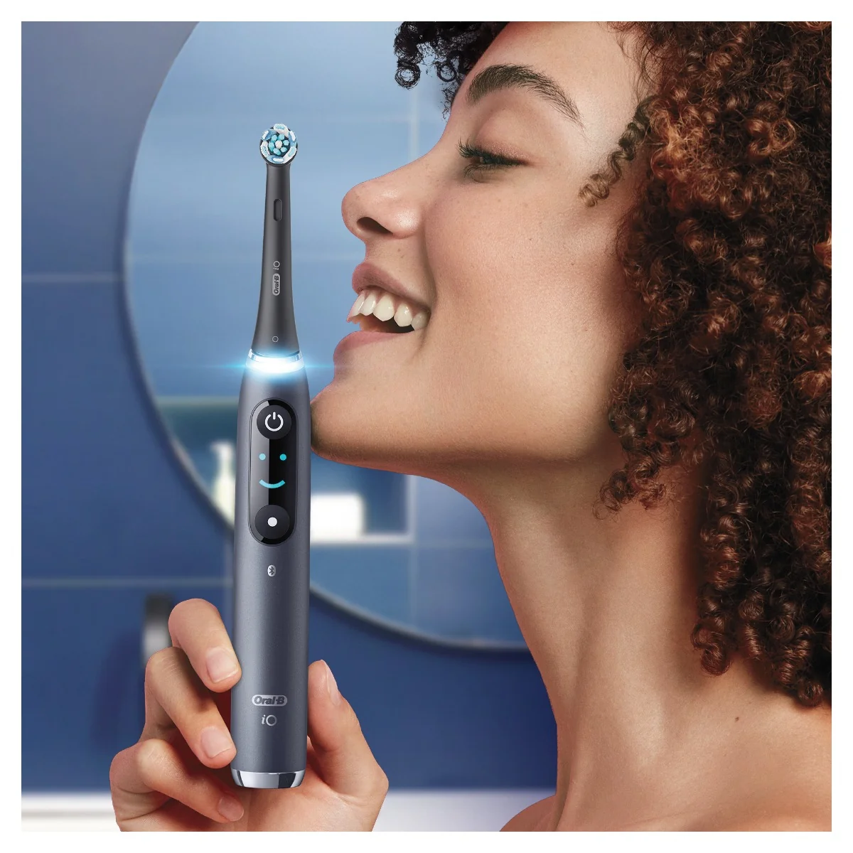 ORAL B IO SERIES 9 DUO BLACK&ROSE ELEKTRICKÁ ZUBNÁ KEFKA "Poškodený obal" 1×1 set, elektrická zubná kefka, produkt s poškodeným obalom
