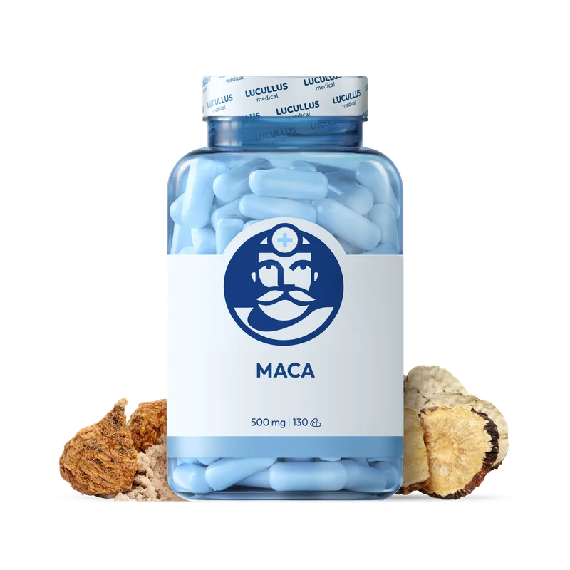 Dr. LUCULLUS Maca 2× 130 kapsúl