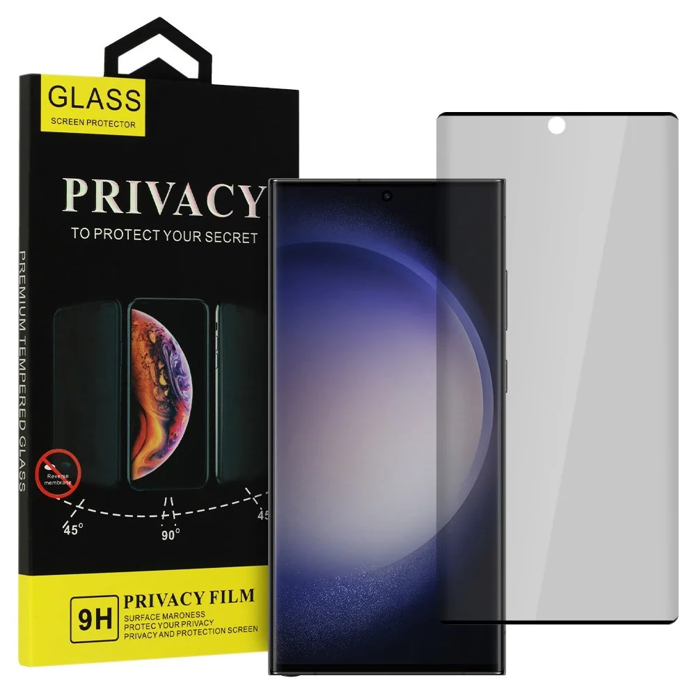 MG Privacy Glass ochranné sklo na Samsung Galaxy S23 Ultra, čierne