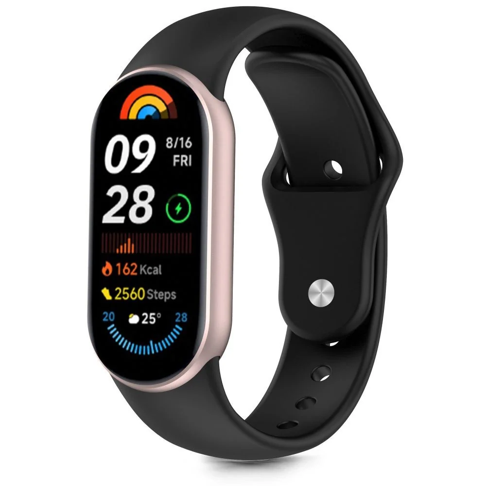 Tech-Protect Iconband Pure remienok na Xiaomi Smart Band 8 / 9 / 10, black lack