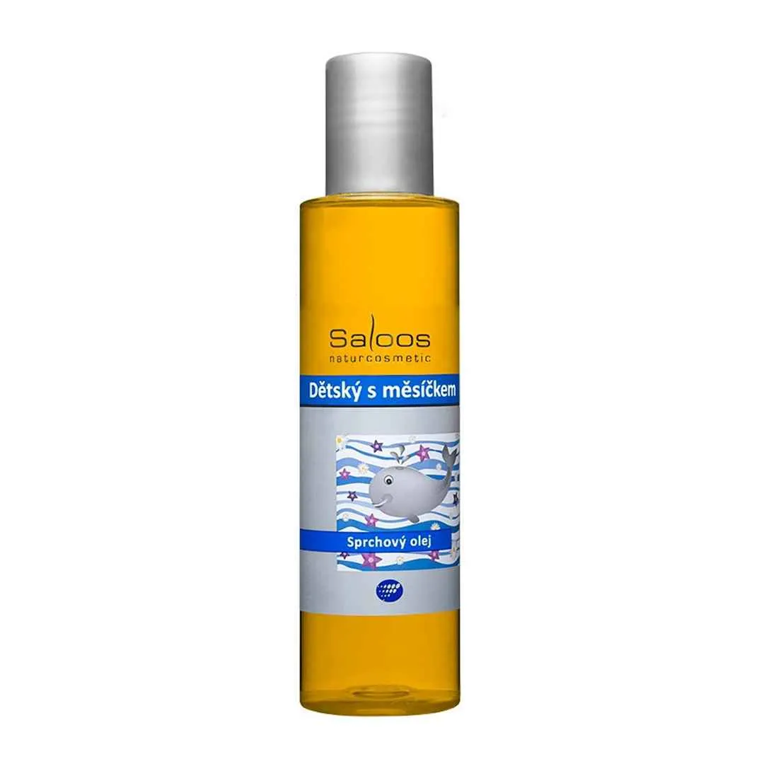 Saloos Detský sprchový olej s nechtíkom 1×125 ml, olej