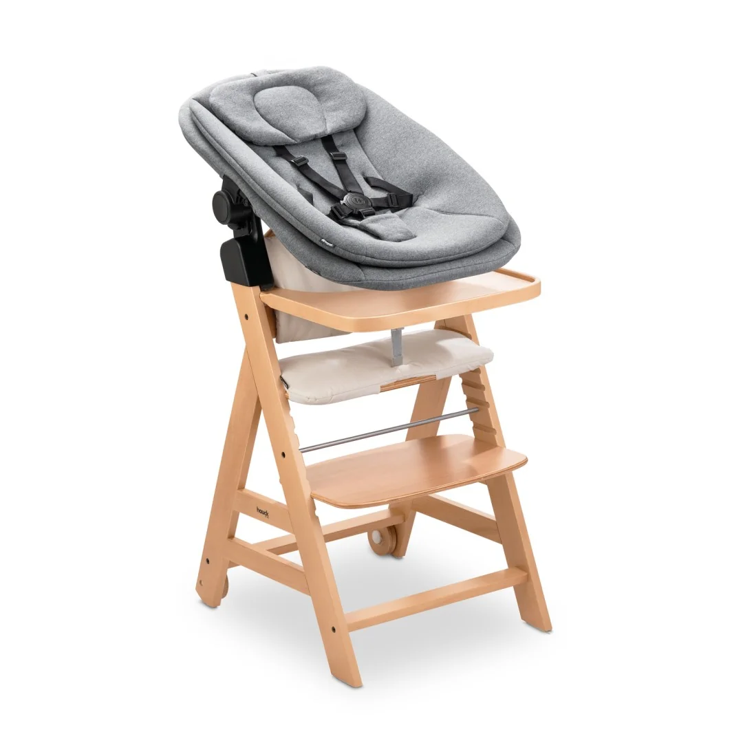 Hauck Bouncer 3v1 kresielko k stoličke Alpha+/Beta+, Dark Grey Melange