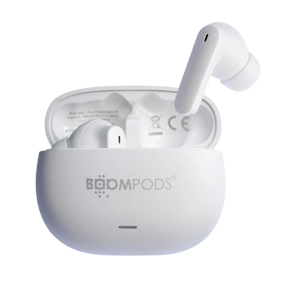BOOMPODS bassline GO bezdrôtové slúchadlá biele