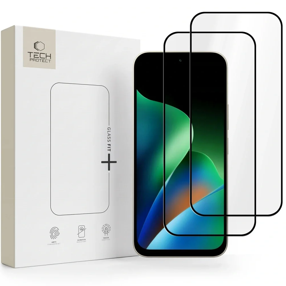 Tech-Protect Glass Fit 2x ochranné sklo na Xiaomi Redmi 17 4G / 5G, čierne