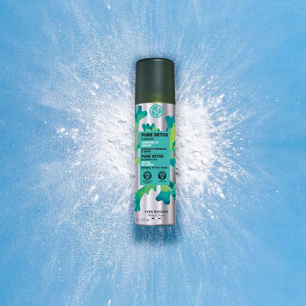 Yves Rocher Čistiaci suchý šampón 1×150 ml, šampón na vlasy