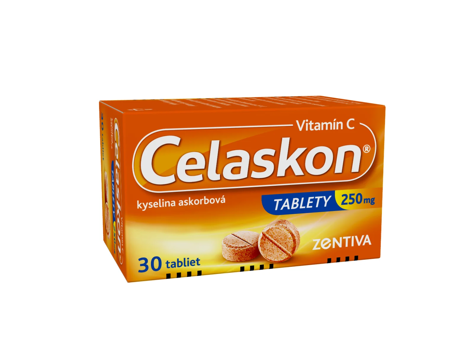 Celaskon tablety 250 mg 1×30 tbl, vitamín C