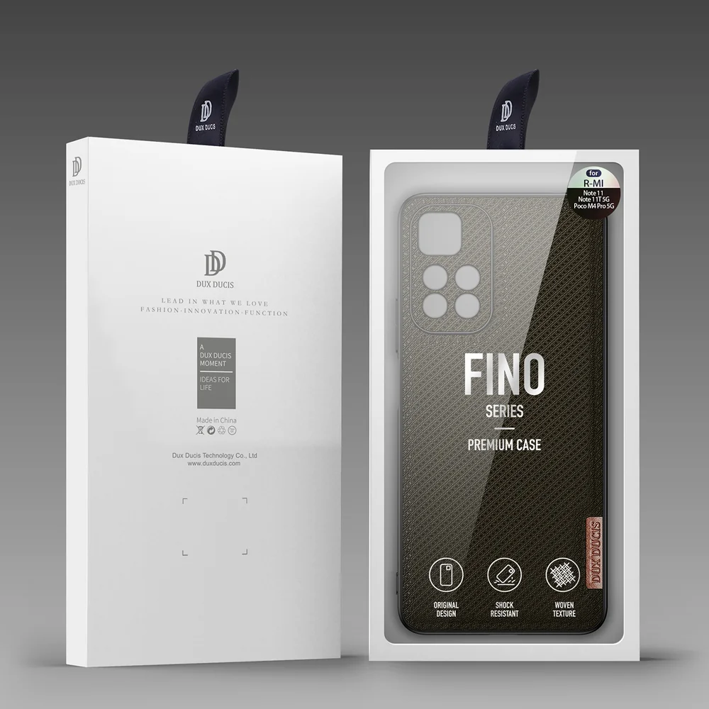 DUX DUCIS Fino kryt na Xiaomi Poco M4 Pro 5G zelený