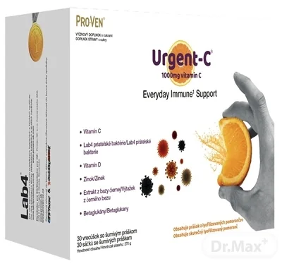 PRO VEN Urgent-C Everyday Immune Support 30 ks