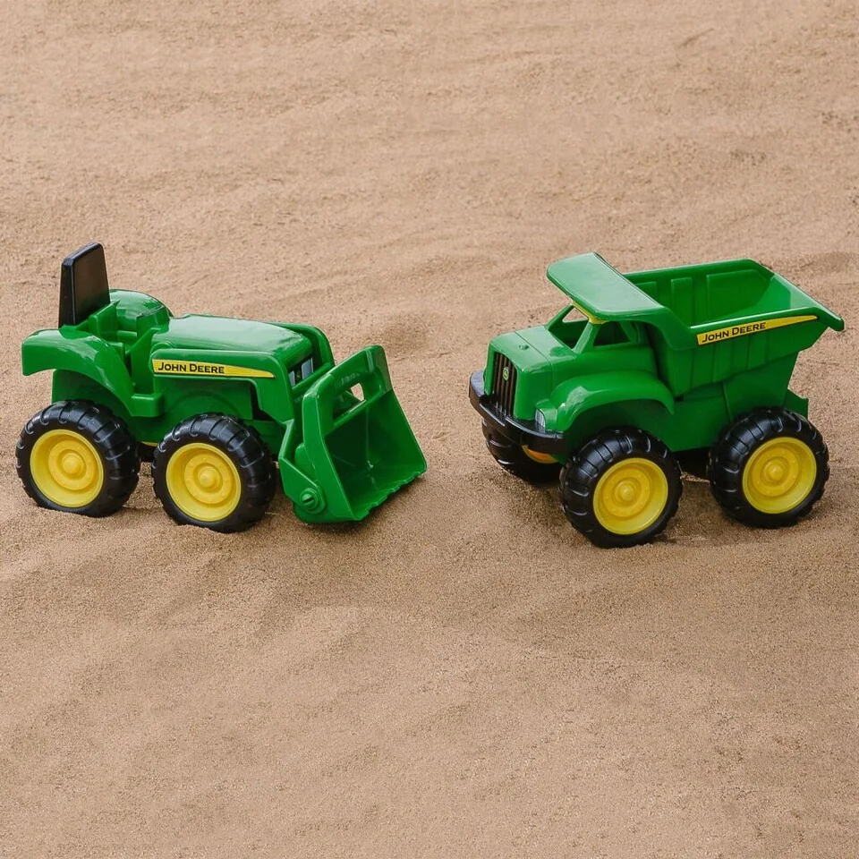 John Deere Kids traktor a sklápač 16cm