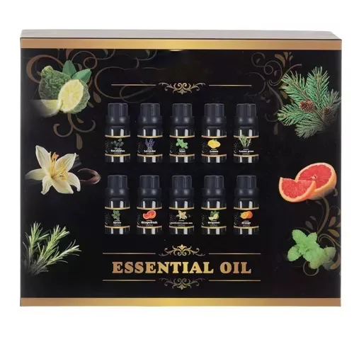 Kolekcia esenciálnych olejov "Aroma Harmony" – 10 vôní pre váš relax