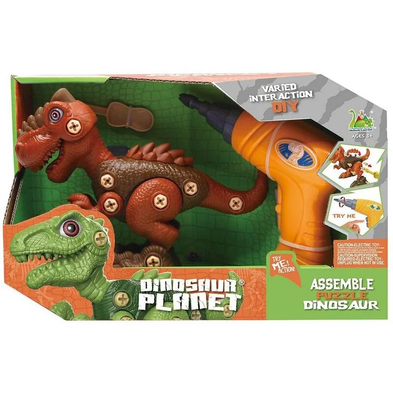 MADE - Dinosaurus na skrutkovanie, na batérie, 17 cm