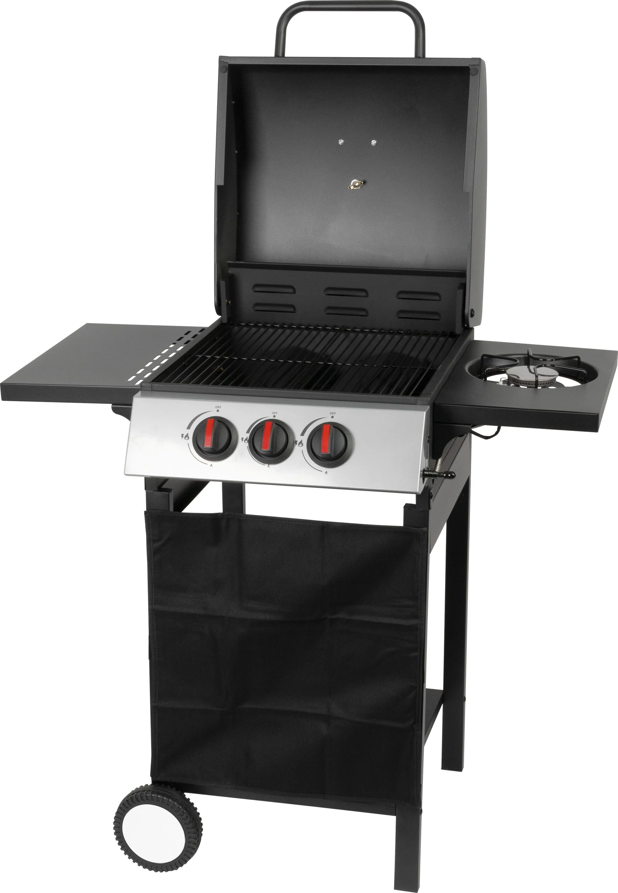 Strend Pro plynový gril Valencia, 1 ks BBQ, 2+1 horáky