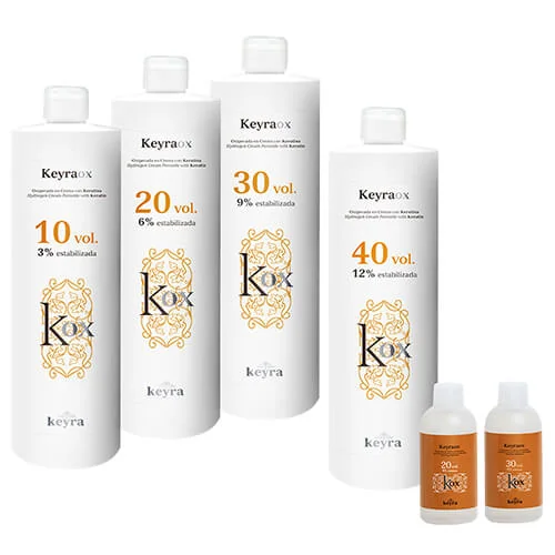 Keyra-Peroxid vodíka  900ml 3%, 20VOL (Aktivátor 6% pre farby na vlasy)