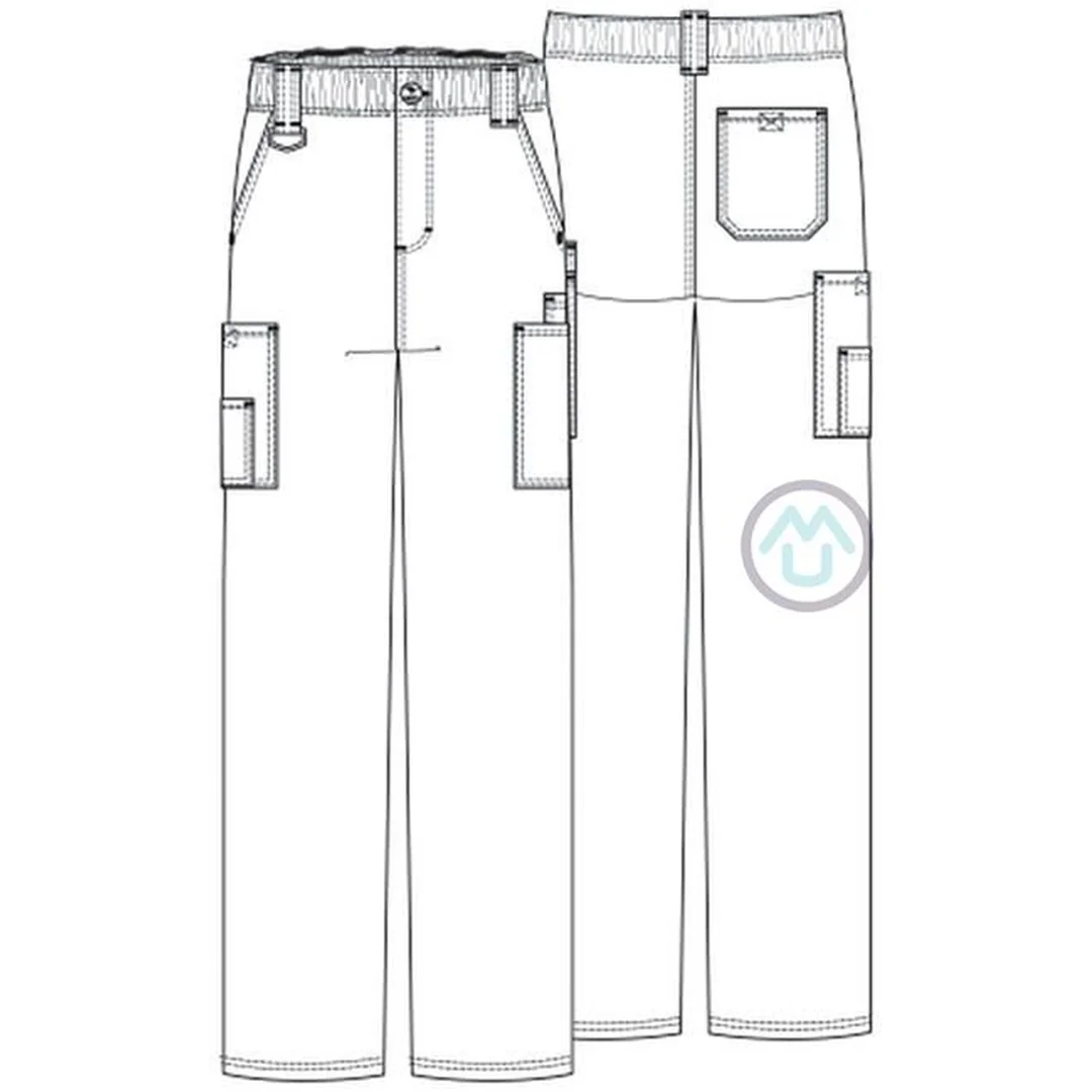 Pánske nohavice na zips - cínová 3XL